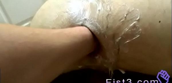  Young male gay porn movies Saline & a Fist